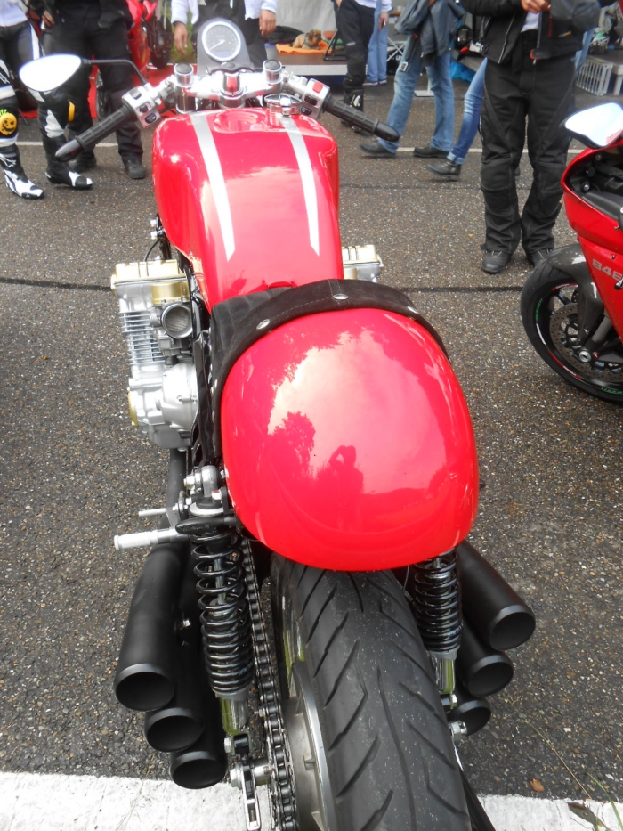 Glemseck 101 cafe racer 2014 motorcycle touring holiday - 